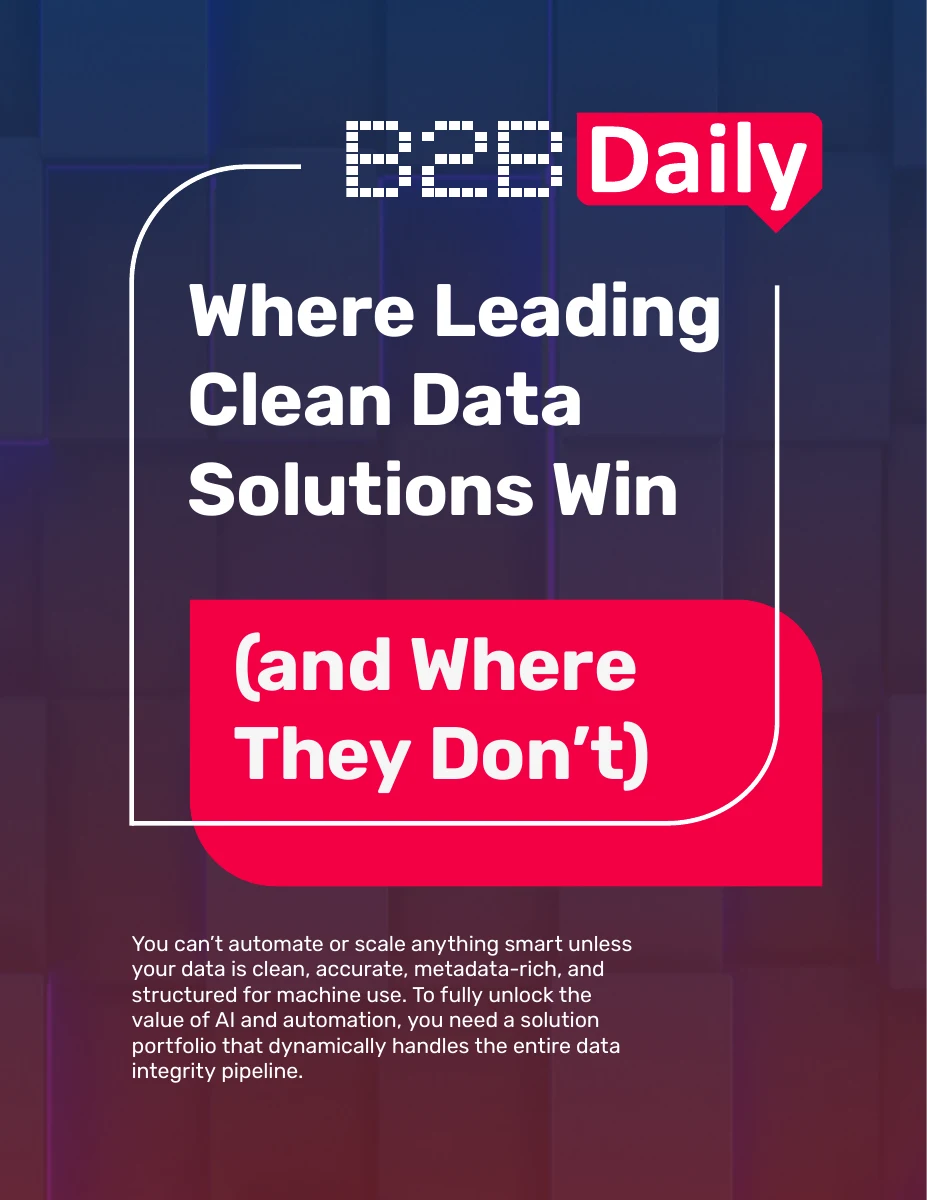 B2B Daily competitive analysis report cover
