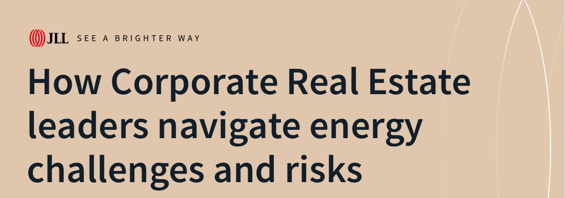 JLL energy infographic cover